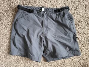 Novara Cycling Shorts Men Size XL Gray Padded Long Distance Bike
